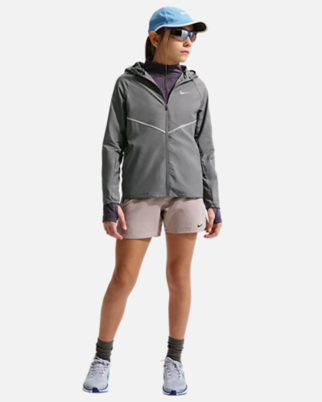 FootkornerNike Miler Junior Jacke - Grau
