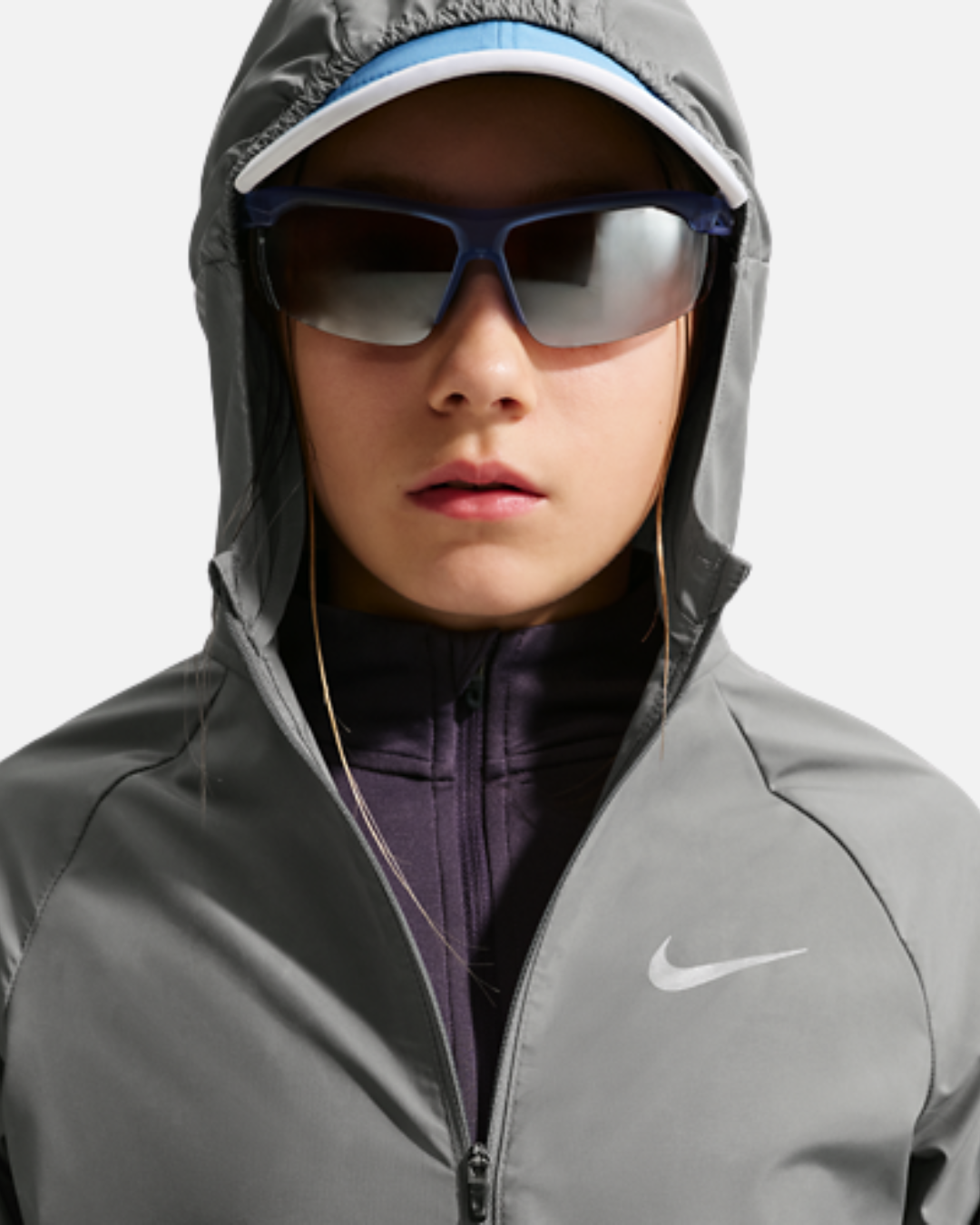 FootkornerNike Miler Junior Jacke - Grau