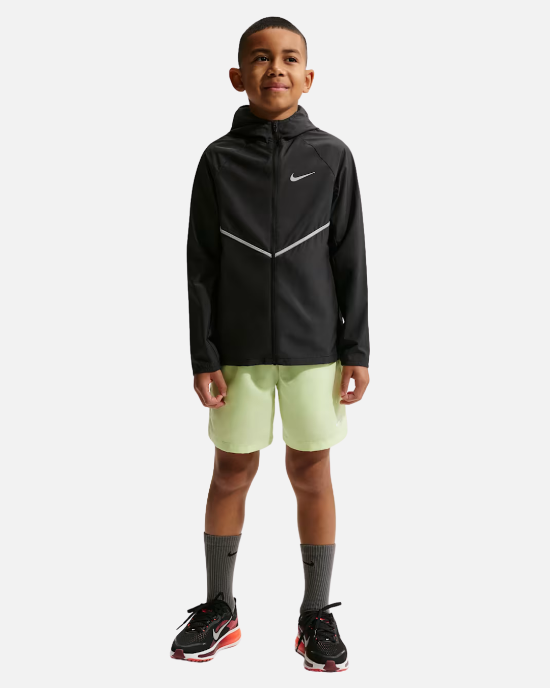 FootkornerNike Miler Junior Jacke - Schwarz