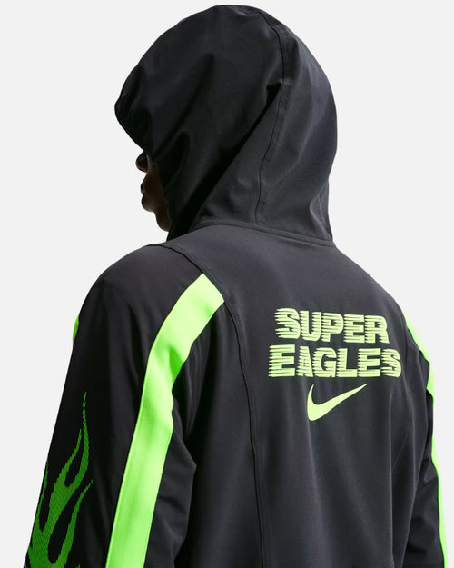 Giacca Nike Nigeria Energy - Nero/Verde - Footkorner