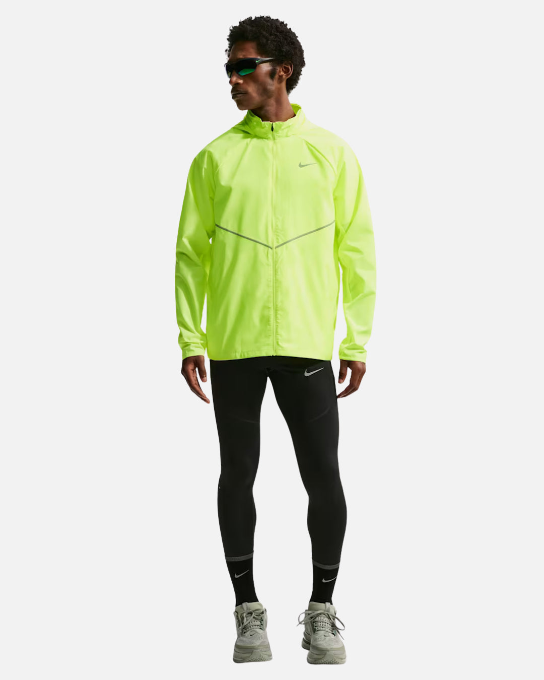 FootkornerVeste Running Nike Repel Miler - Vert
