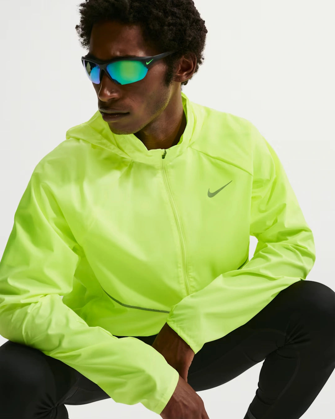 FootkornerVeste Running Nike Repel Miler - Vert