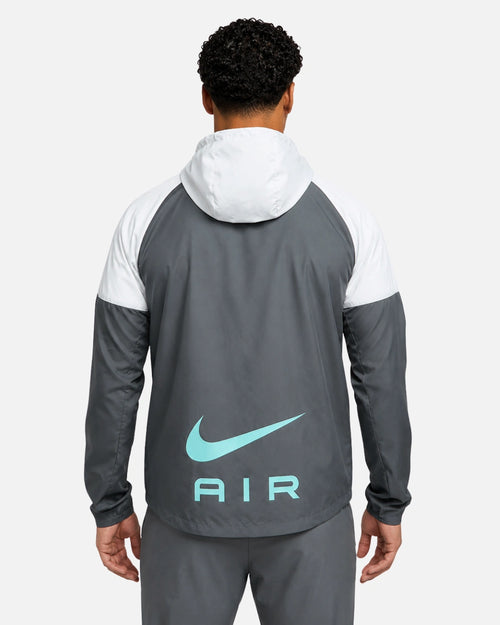Veste Nike Running Air - Blanc/Gris/Bleu - Footkorner