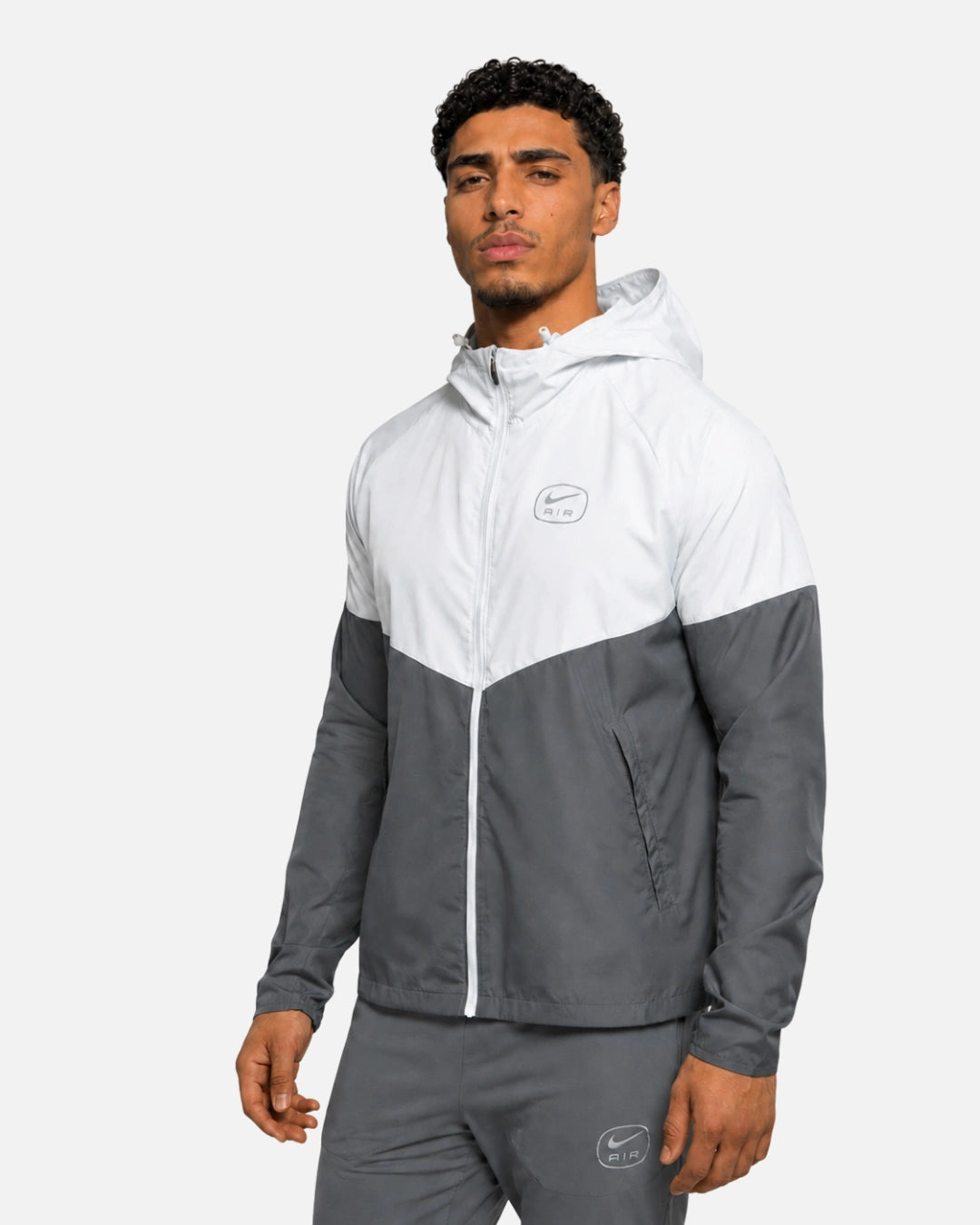 FootkornerVeste Nike Running Air - Blanc/Gris/Bleu