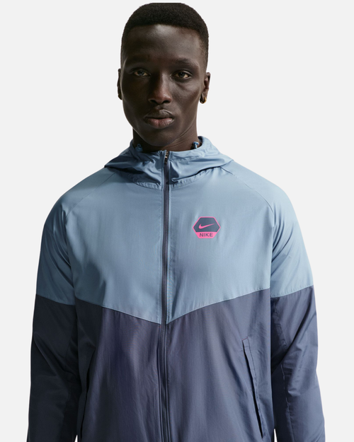 Veste Nike Sportswear City Side - Bleu/Rose - Footkorner