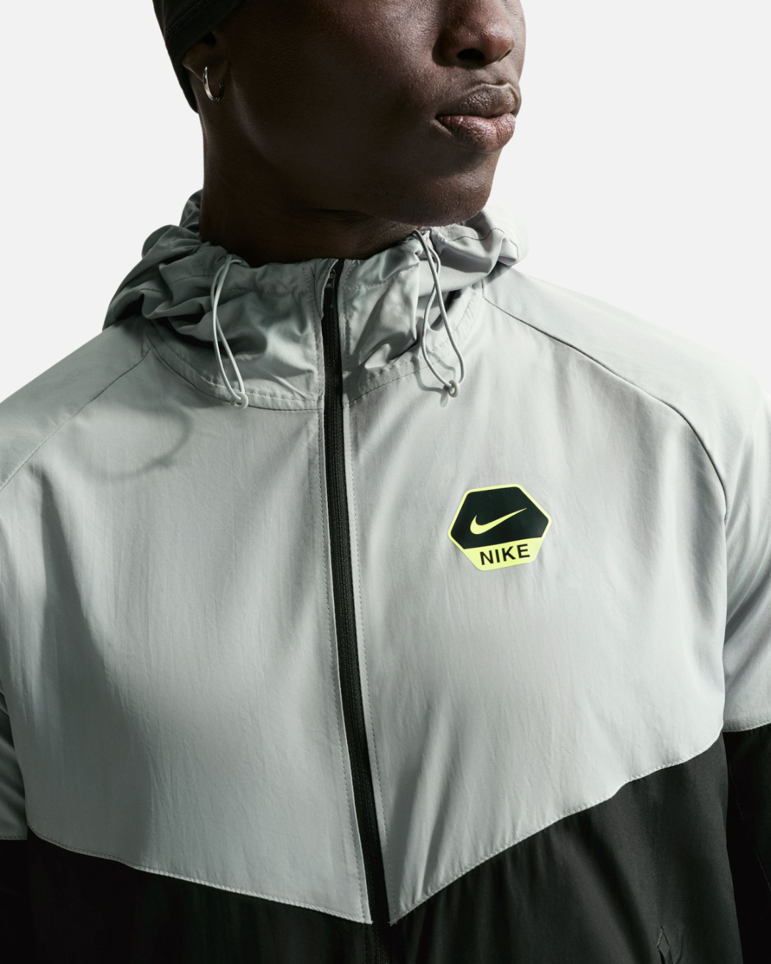 FootkornerChaqueta Nike Ropa Deportiva Ciudad Lateral - Gris/Negro