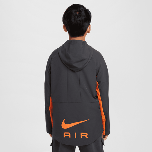 Veste Nike Running Swoosh Air Junior - Noir/Orange - Footkorner