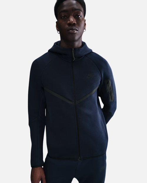 Veste Nike Tech Fleece - Bleu Marine - Footkorner