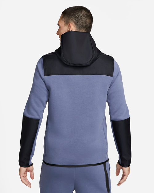 Nike Tech Fleece Jacket - Blue/Black - Footkorner