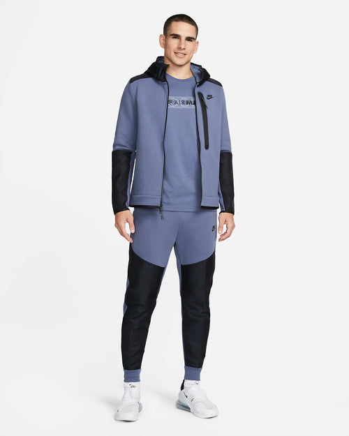 Nike Tech Fleece Jacket - Blue/Black - Footkorner
