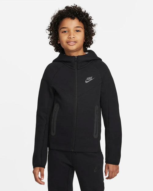 Veste Nike Tech Fleece Junior - Noir - Footkorner