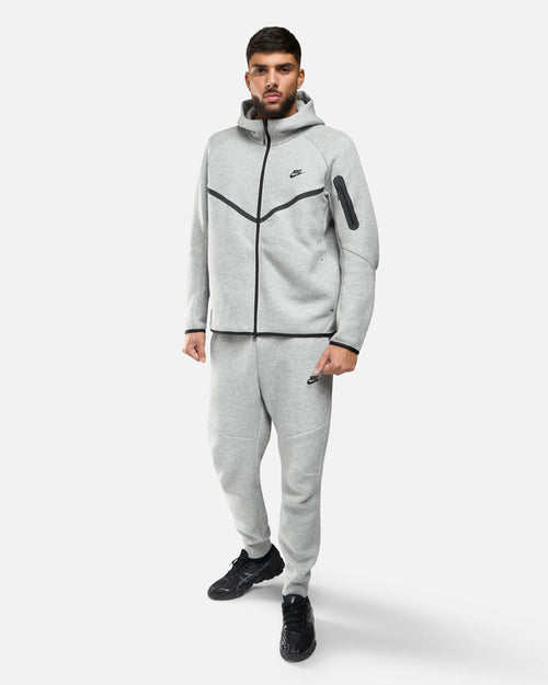 Veste Nike Tech Fleece Windrunner - Gris/ Noir - Footkorner