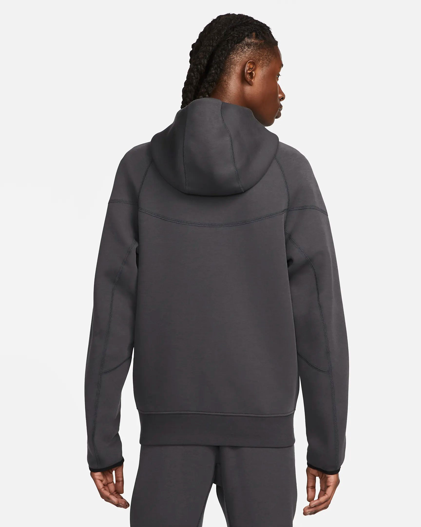 Nike Tech Fleece Windrunner Jacket - Black/Anthracite Gray