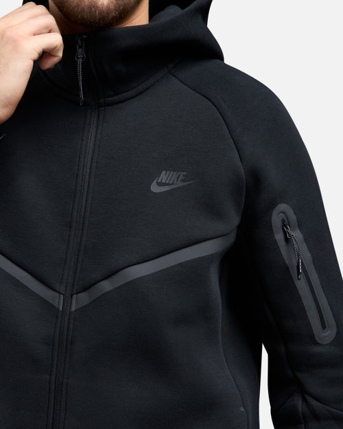Veste Nike Tech Fleece  Windrunner  - Noir - Footkorner