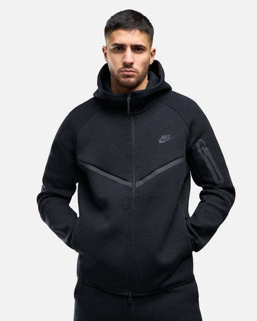 Veste Nike Tech Fleece  Windrunner  - Noir - Footkorner