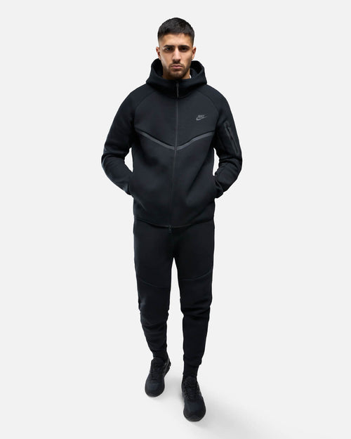 Veste Nike Tech Fleece  Windrunner  - Noir - Footkorner
