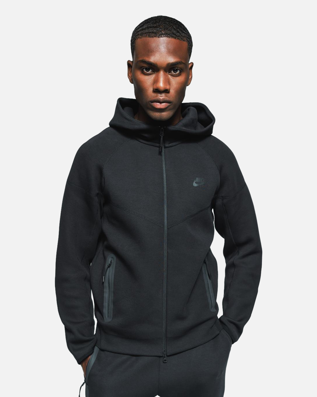 Nike Tech Fleece Windrunner Jacket - Black