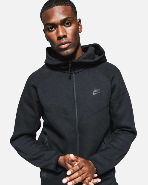Weste Nike Tech Fleece Windrunner - Schwarz - Footkorner