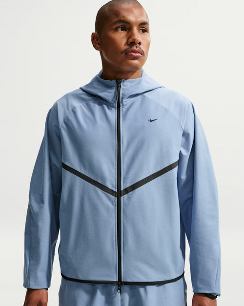 Veste Nike Tech shori knit Windrunner - Bleu - Footkorner