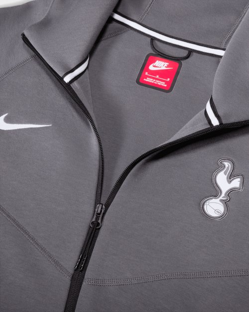Veste Nike Tottenham Tech Fleece Windrunner 2024/2025 - Gris - Footkorner