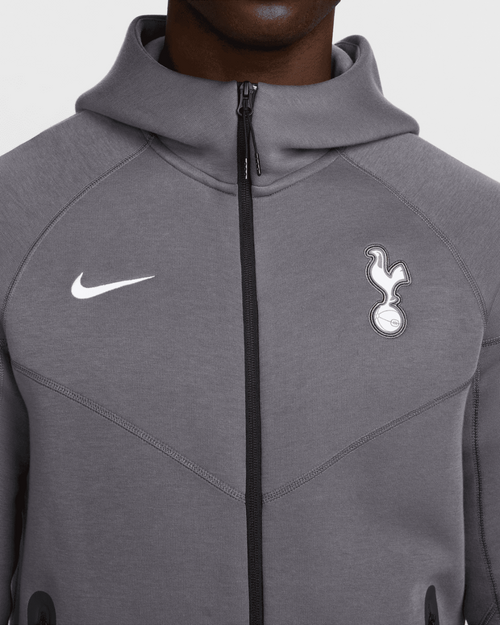 Veste Nike Tottenham Tech Fleece Windrunner 2024/2025 - Gris - Footkorner