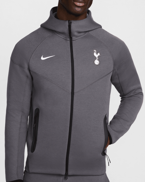Veste Nike Tottenham Tech Fleece Windrunner 2024/2025 - Gris - Footkorner