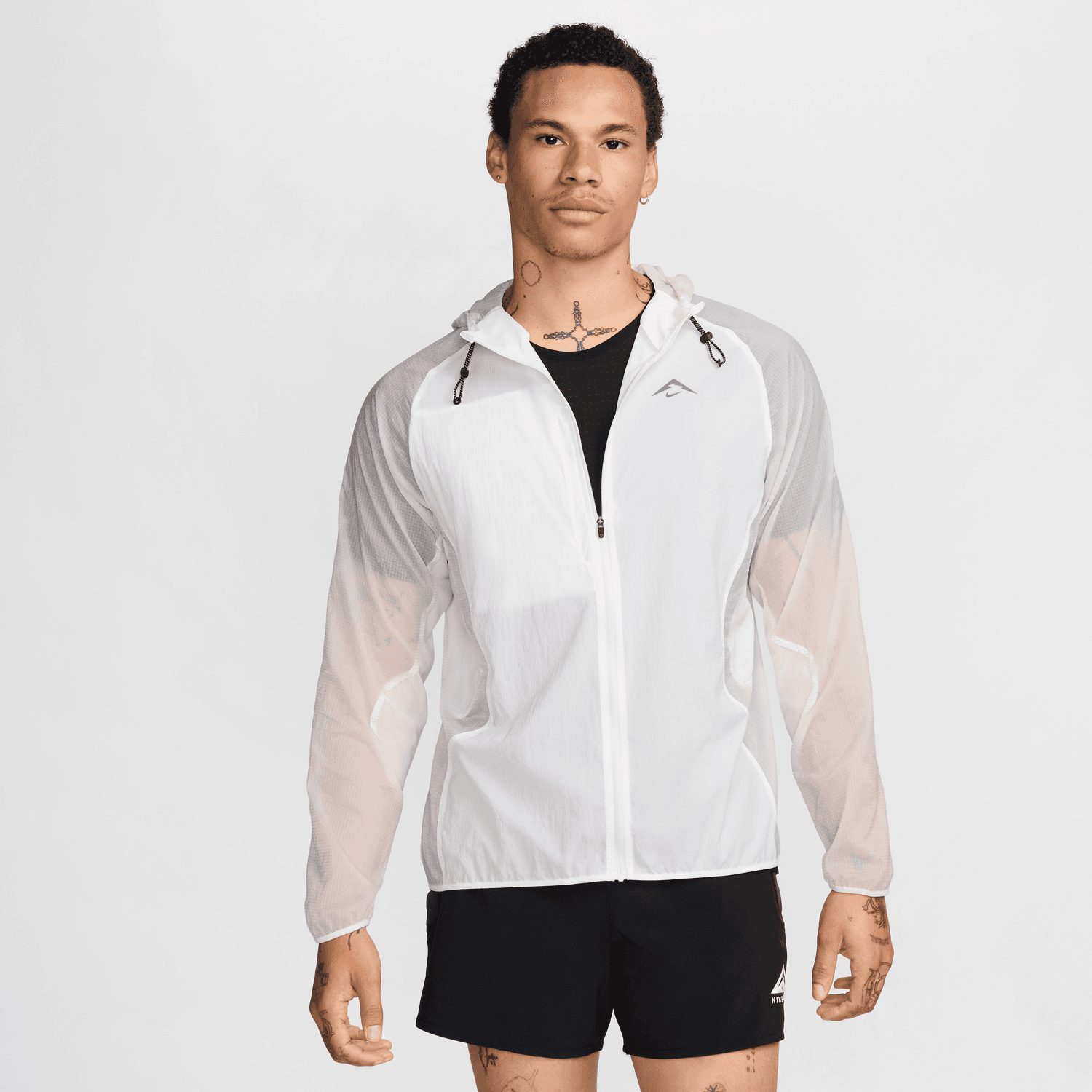 Nike Trail Jacke – Weiß