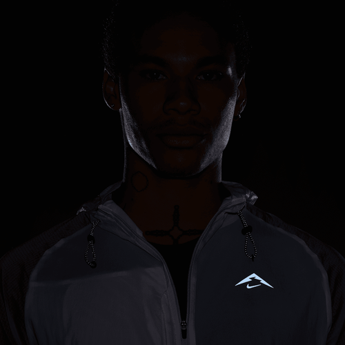 Nike Running Trail Jacke - Weiß - Footkorner