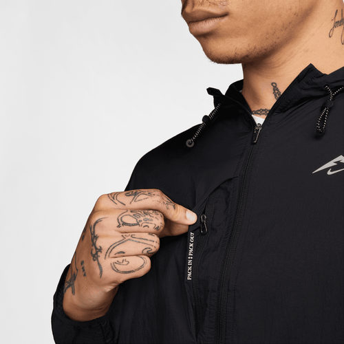 Veste Nike Running Trail - Noir - Footkorner