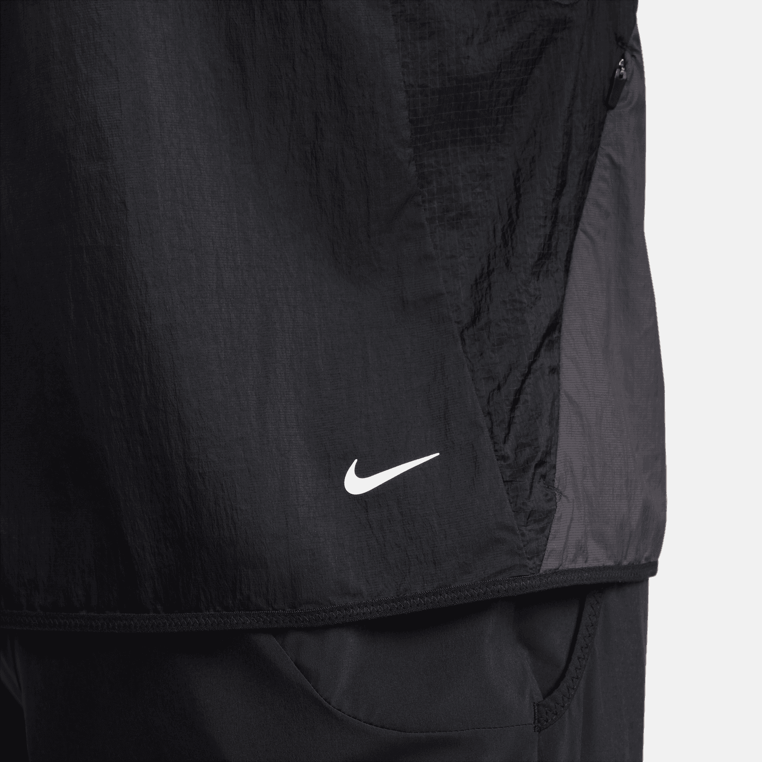 FootkornerNike Trail Sleeveless Jacket - Black