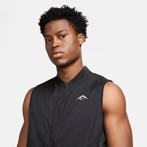 Nike Trail Sleeveless Jacket - Black - Footkorner