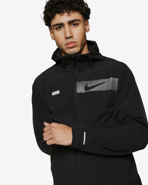 Nike Running Unlimited Jacke - Schwarz - Footkorner