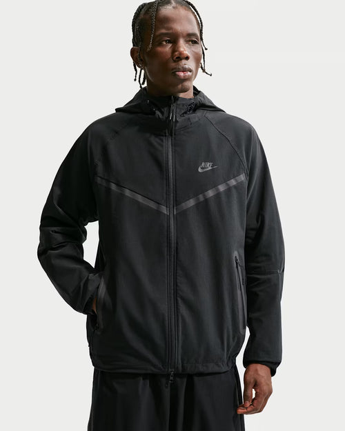 Nike Dri-FIT Woven Windrunner Full-Zip Jacket - Black - Footkorner