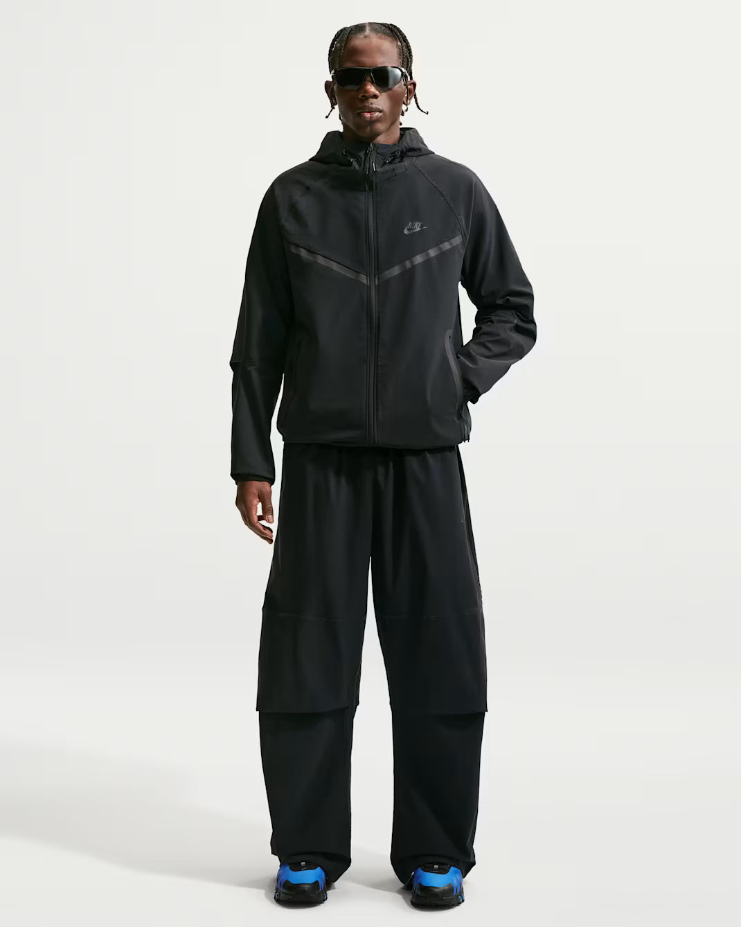 FootkornerVeste Nike Windrunner tissée à zip Dri-FIT - Noir