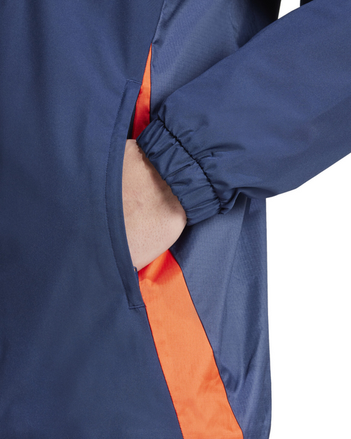 Veste de survêtement Manchester United 2024/2025 - Orange/Bleu - Footkorner