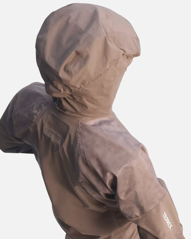 FootkornerTerrex Xperior PRIMEKNIT CLIMAPROOF Hybridjacke - Braun