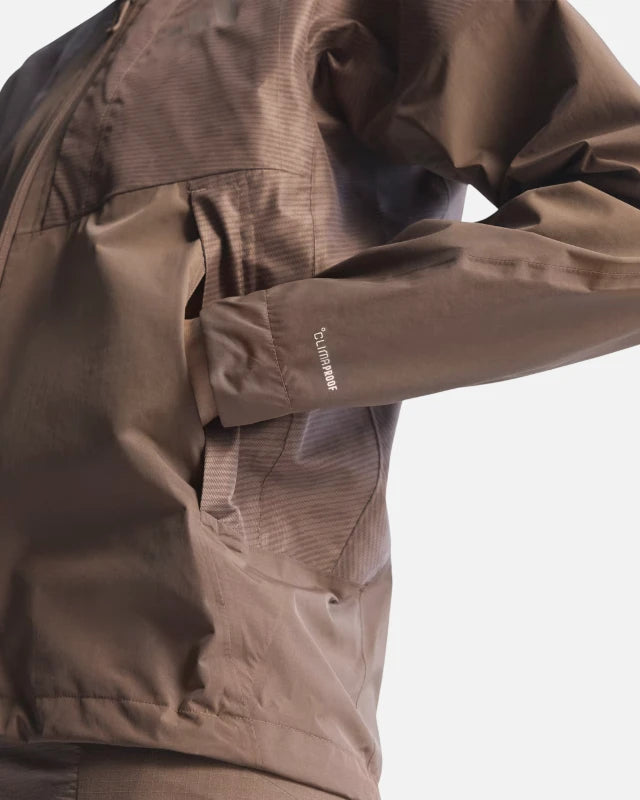 FootkornerTerrex Xperior PRIMEKNIT CLIMAPROOF Hybridjacke - Braun