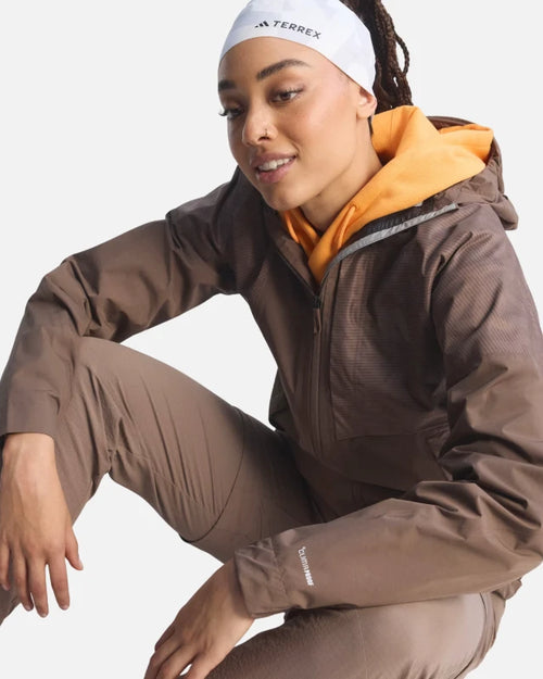 Terrex Xperior PRIMEKNIT CLIMAPROOF Hybridjacke - Braun - Footkorner