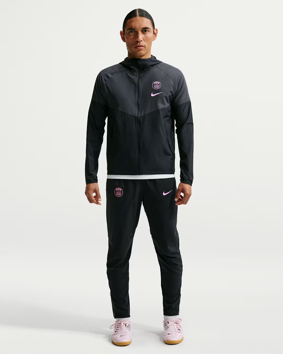 FootkornerChaqueta Nike Paris Saint-Germain City Side 2026/2027 - Negro/Rosa