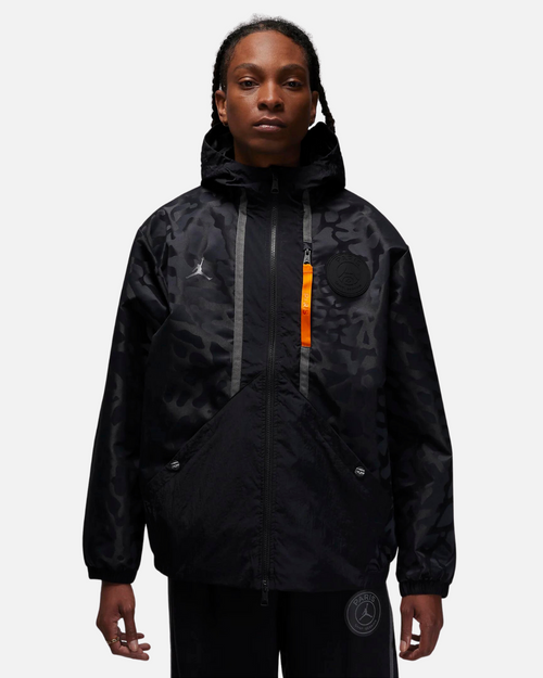Veste PSG x Jordan Anthem - Noir/Gris/Orange - Footkorner