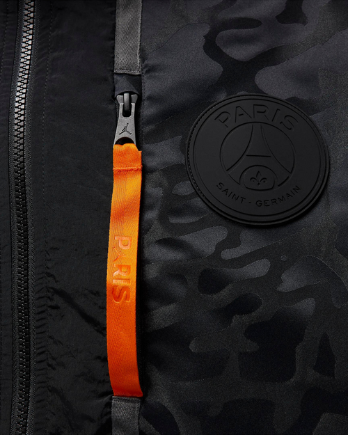 Veste PSG x Jordan Anthem - Noir/Gris/Orange - Footkorner