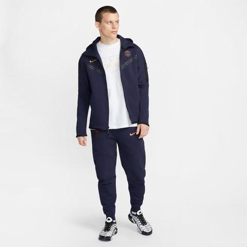 Giacca in pile PSG Tech - Blu/Oro - Footkorner