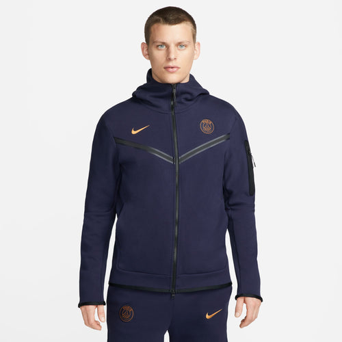 Giacca in pile PSG Tech - Blu/Oro - Footkorner