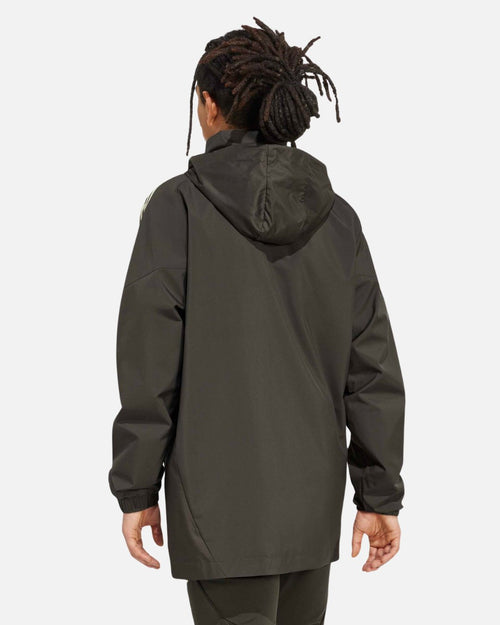 Real Madrid 2025/2026 Windbreaker Jacket - Khaki/Green - Footkorner