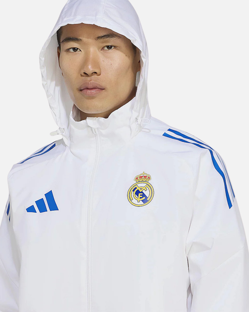 Veste Real Madrid Tiro 2025/2026 - Blanc - Footkorner