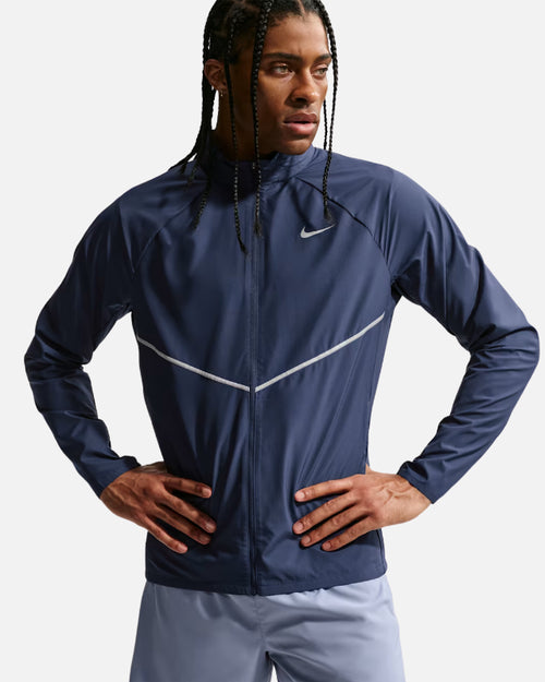 Veste Running Nike Miler - Bleu Marine - Footkorner