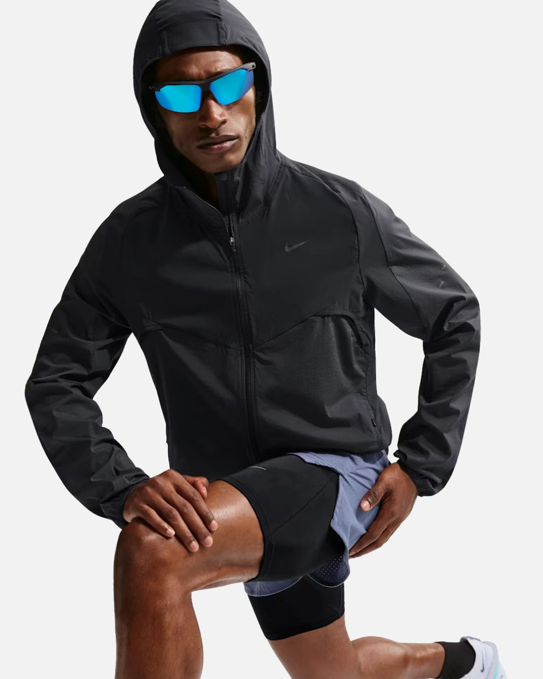 FootkornerVeste Running Nike Stride Plus - Noir