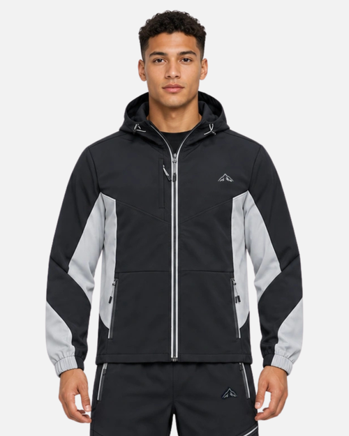 Serramont Tankjacke - Schwarz/Grau - Footkorner