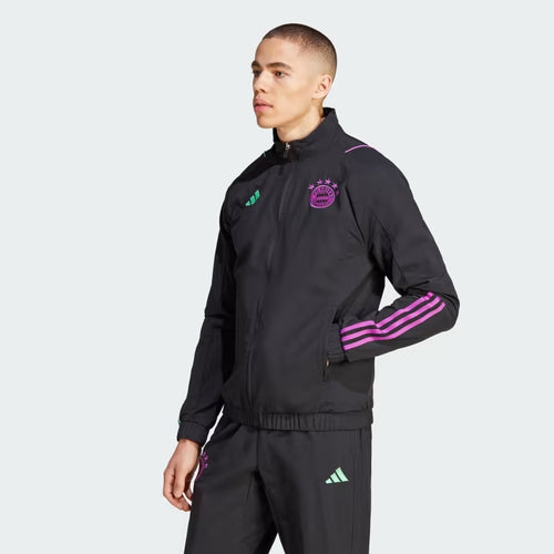 Giacca da tuta del Bayern Monaco - Nera - Footkorner