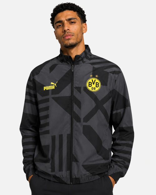 Trainingsjacke Dortmund - Schwarz/Gelb - Footkorner